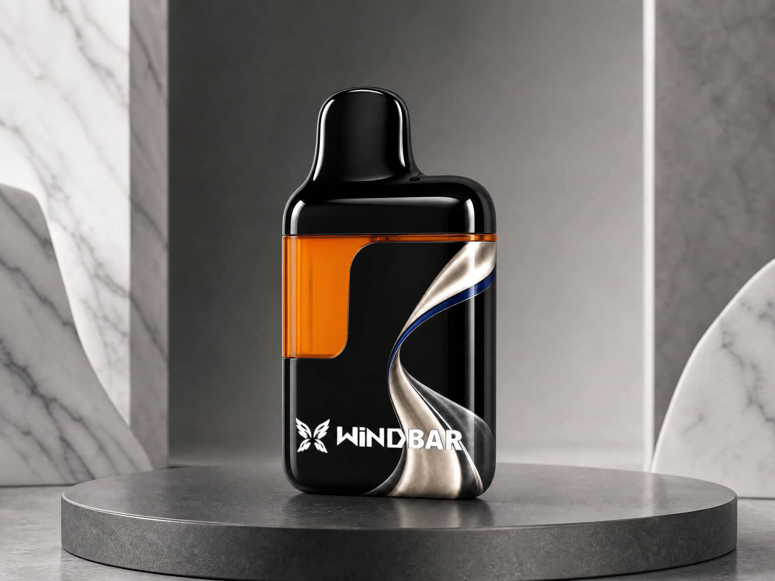 WINDBAR D95 Blackout Protocol compact vaporizer, front catalog view