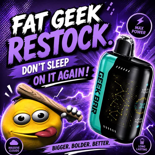 geek bar product still for adults 21+ — industry reference on WINDBAR