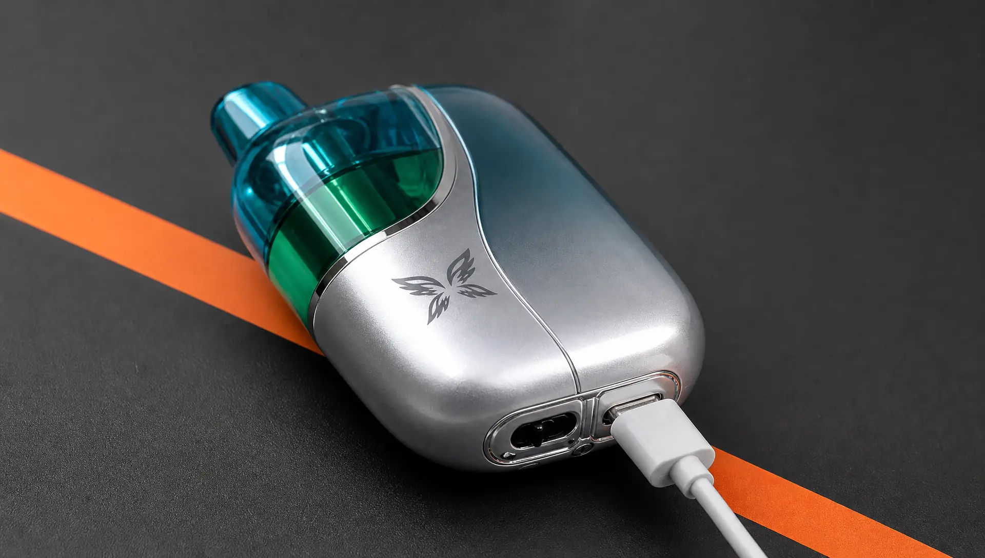 USB-C charging a WINDBAR CHROMA WING, adults 21+