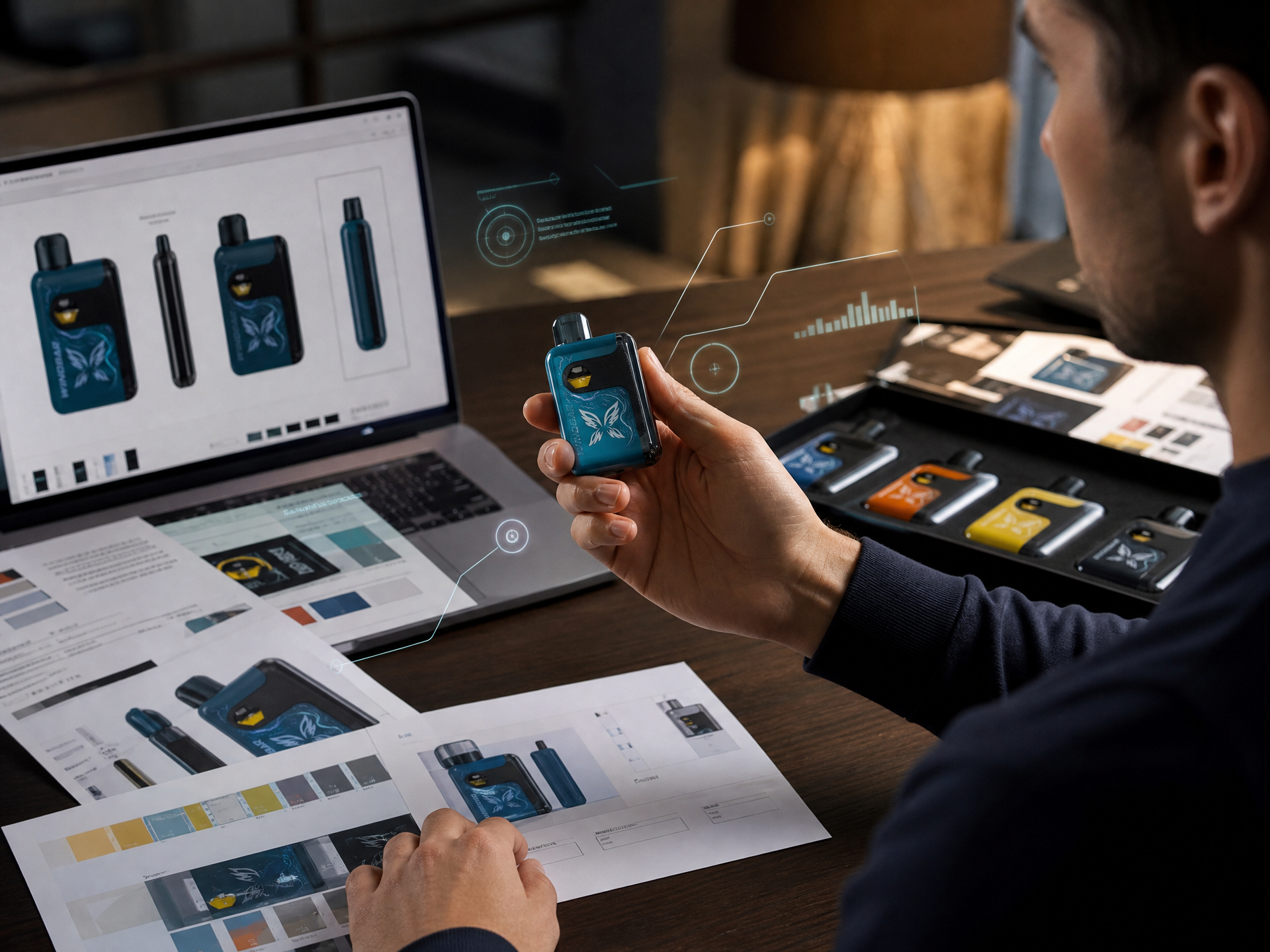 Visual Hierarchy on Vape Packaging: What the Eye Sees First, and Why It Matters
