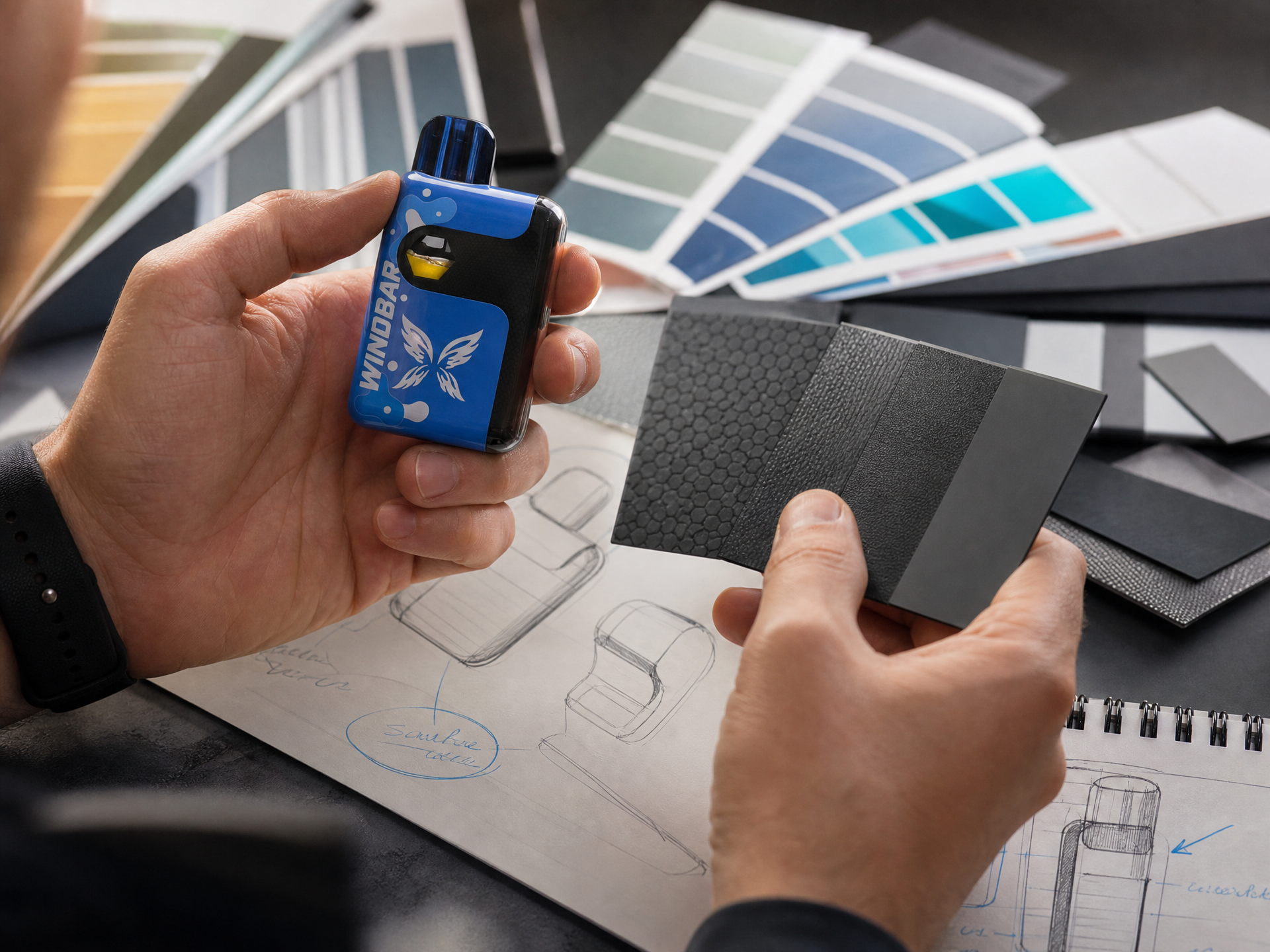 Color, Pattern, and Finish Systems: Designing a Coherent Vape Product Line
