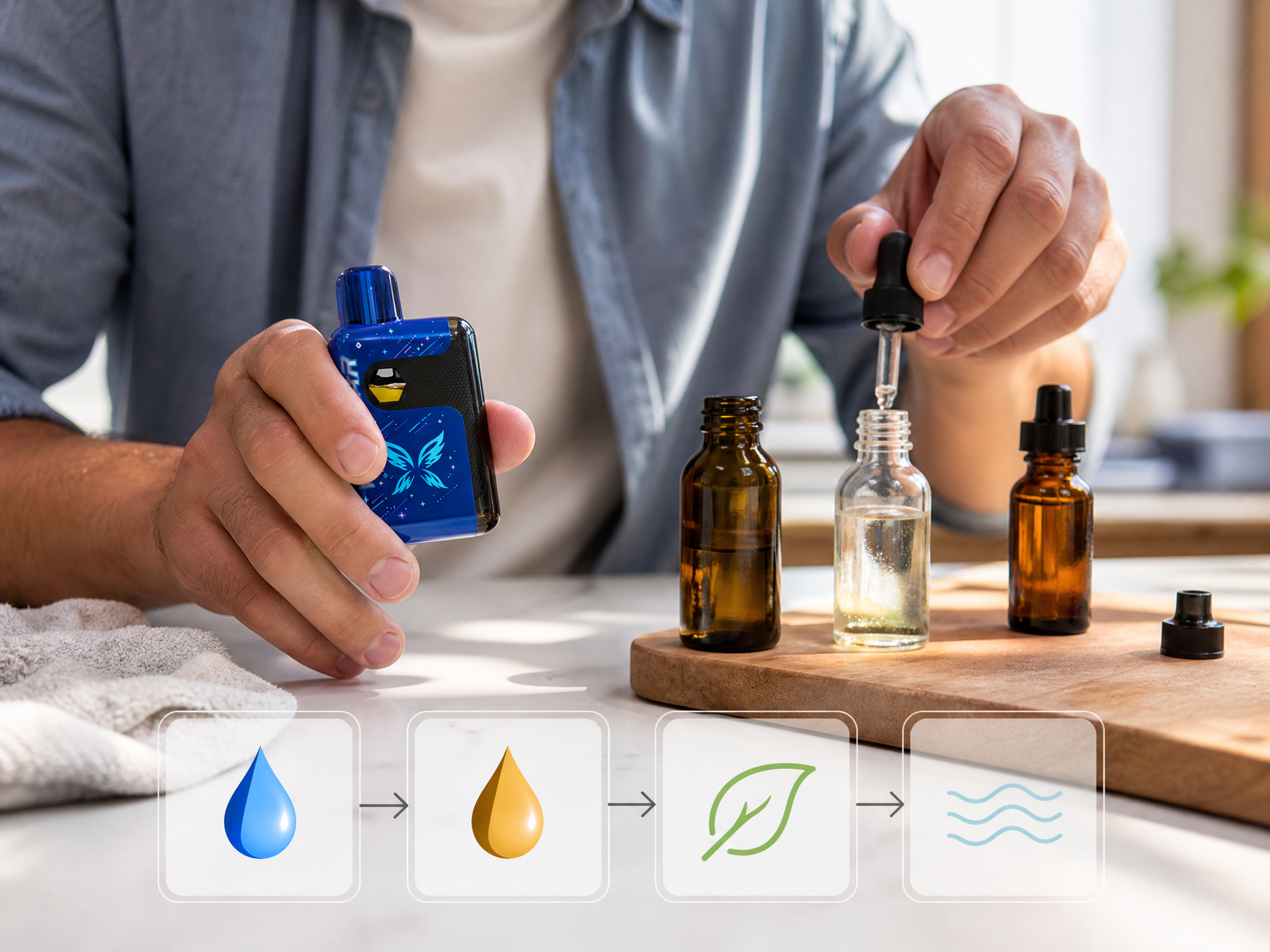 What Is Vape Juice Actually Made Of? Just 4 Ingredients