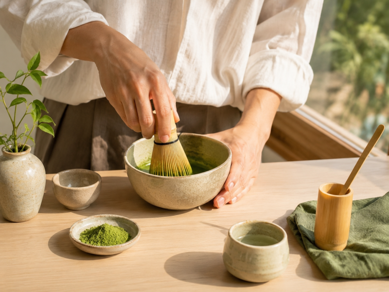 How to Brew Ceremonial Matcha After a Long Break: Ratios and Whisk Fixes