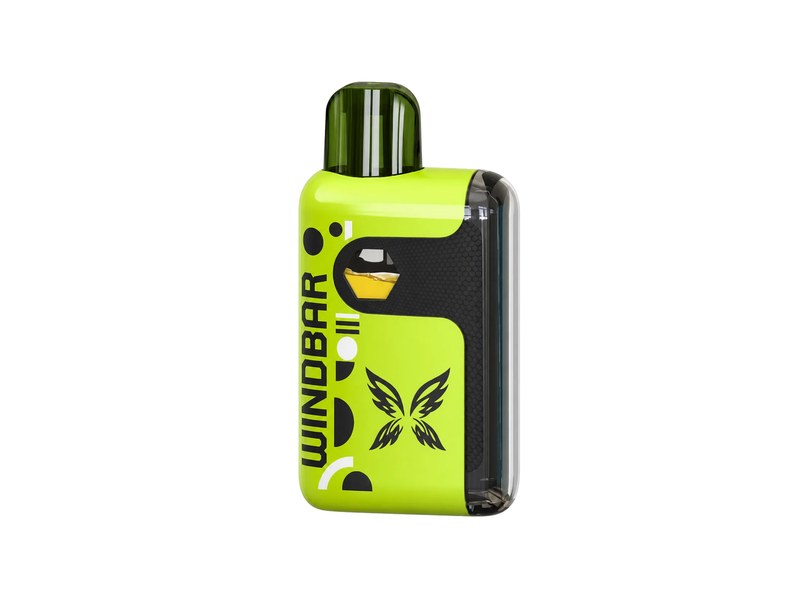 WINDBAR SPECTRUM vs Uwell Caliburn class: 1.8 Ω ceramic coil, empty hardware